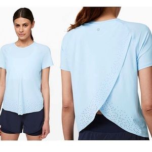 Lululemon Quick Pace Short Sleeve
Fuchsia Black